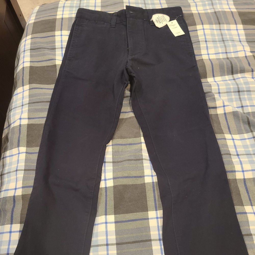 Gap black cotton slacks/pants